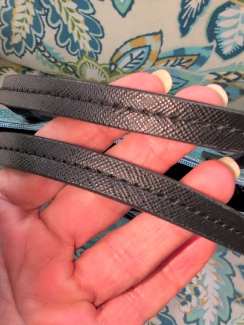 kate spade Mavis Street Jetalyn In Cinderella Blue with black trim - Picture 3 of 10
